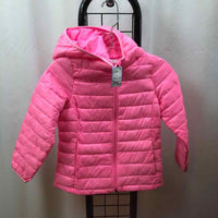 Amazon Essentials Pink Quilted Child Size 6 Girl's Outerwear