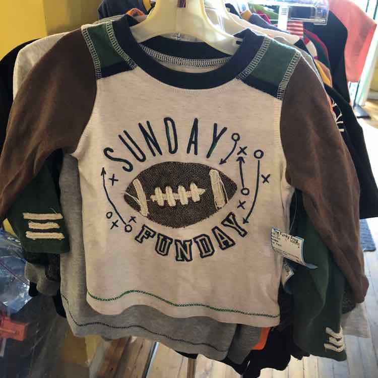 mudpie Tan Patch Child Size 12-18 m Boy's Shirt