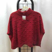 Carter's Red Solid Child Size 5 Girl's Sweater