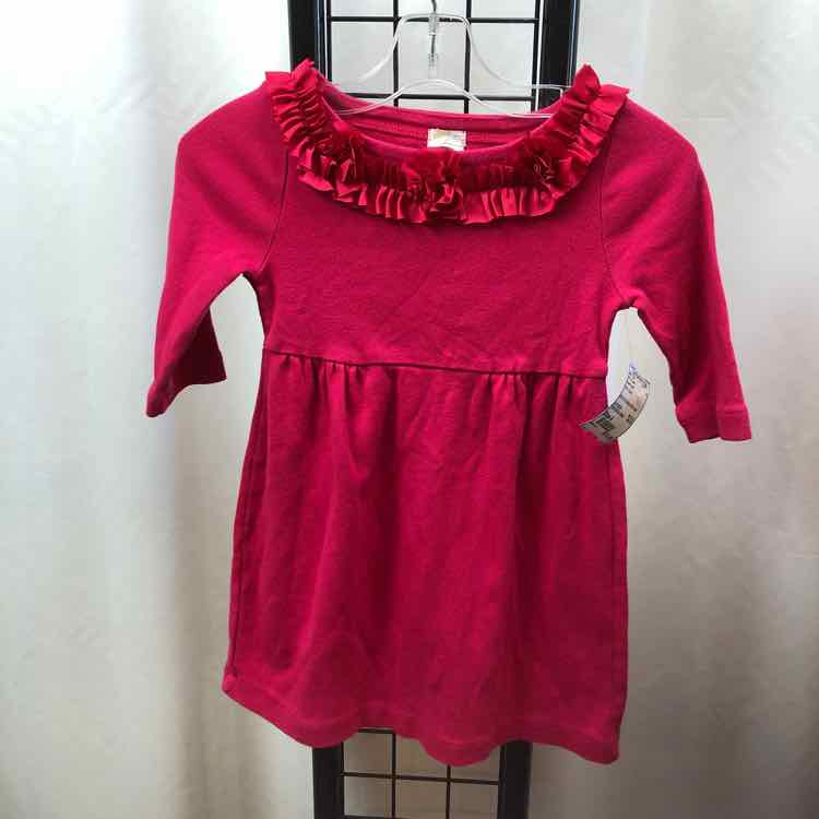 Crew Cuts Pink Solid Child Size 4 Girl's Dress