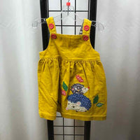 baby Boden Yellow Patch Child Size 3-6 Months Girl's Dress