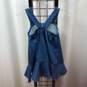 Habitual Girl Denim Solid Child Size 4/5 Girl's Dress