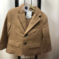 Janie and Jack Brown Solid Child Size 2 Boy's Suit
