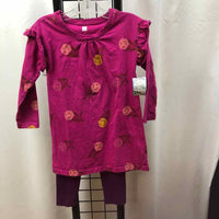 Tea Pink Floral Child Size 4 Girl's Outfit