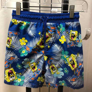 Nickelodeon Blue Character Child Size 8 Boy's Swimwear