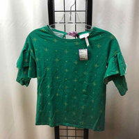 Matilda Jane Green Stars Child Size 8 Girl's Shirt