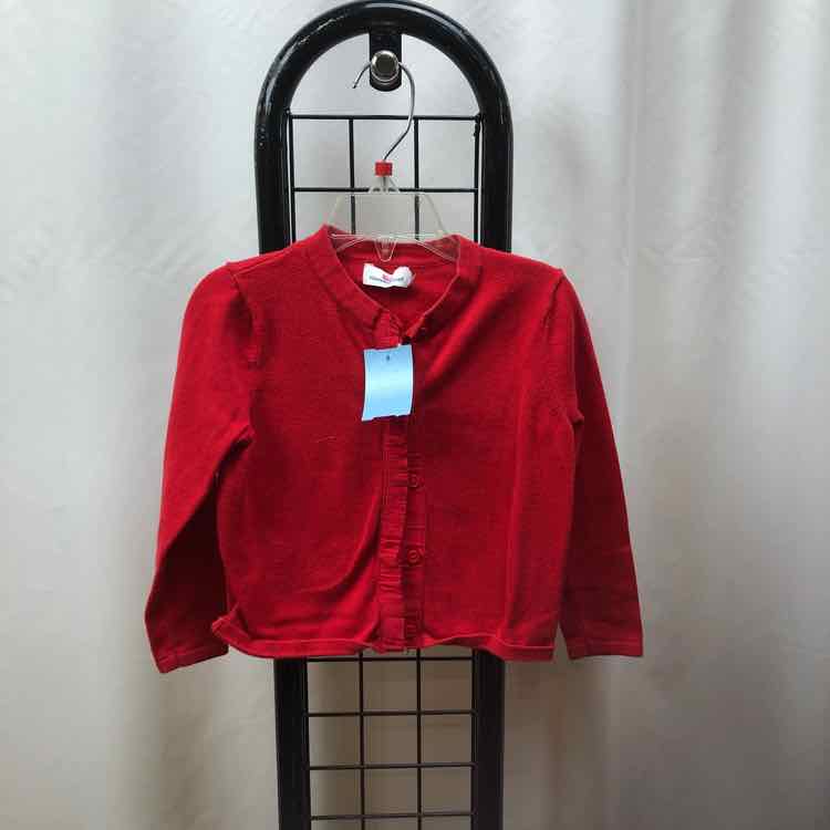 Vineyard vines Red Solid Child Size 3 Girl's Sweater