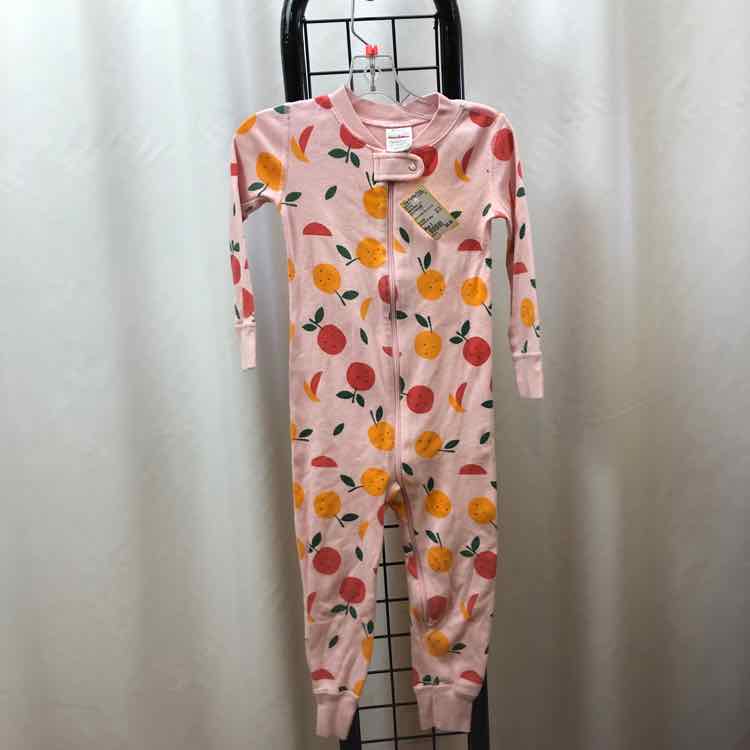 Hanna Andersson Pink Patterned Child Size 3 Girl's Pajamas