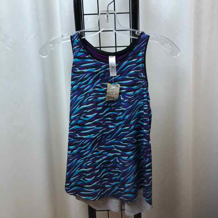 Ivivva Purple Patterned Child Size 10 Girl's Shirt