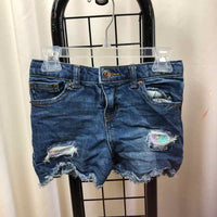 Cat & Jack Denim Distressed Child Size 6/6X Girl's Shorts