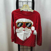 Carter's Red Christmas Child Size 5 Boy's Shirt