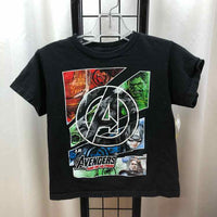 marvel Black Character Child Size 7 Boy's Shirt