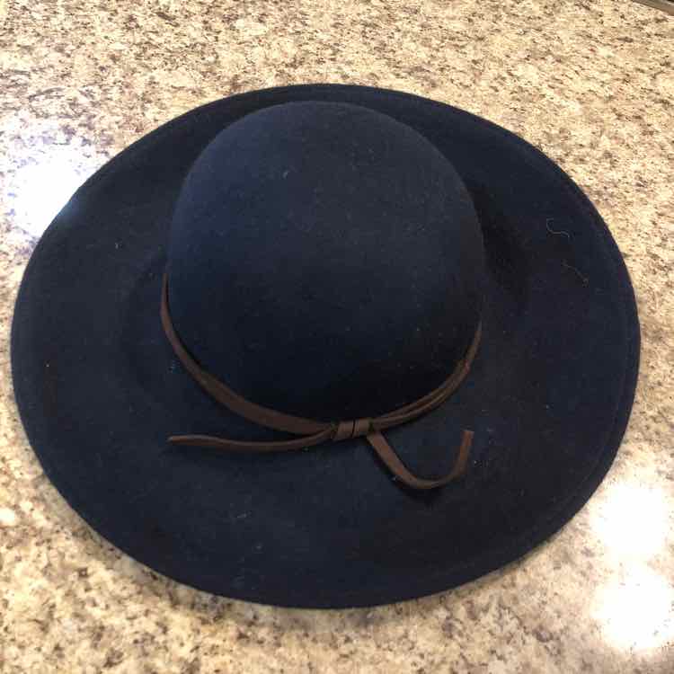 Janie and Jack Navy Solid Child Size 4/5 Girl's Hat