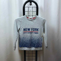 H & M Gray Graphic Child Size 8/9 Boy's Sweatshirt