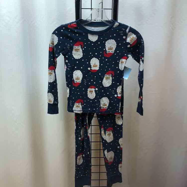 Old Navy Navy Christmas Child Size 8 Boy's Pajamas