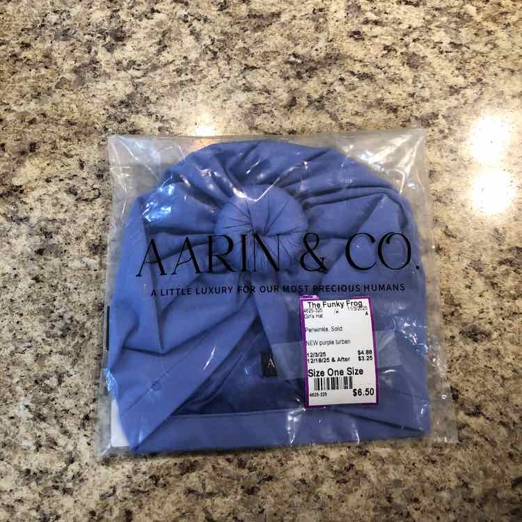 Periwinkle Solid Child Size One Size Girl's Hat