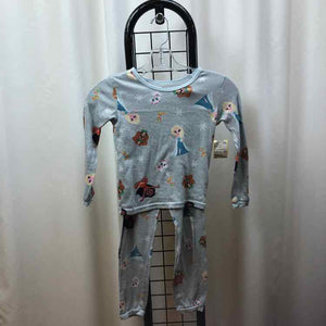 Disney Gray Character Child Size 8 Girl's Pajamas