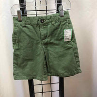 Janie and Jack Green Solid Child Size 4 Boy's Shorts