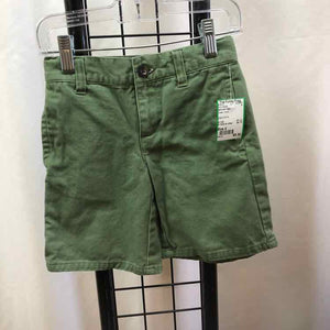 Janie and Jack Green Solid Child Size 4 Boy's Shorts