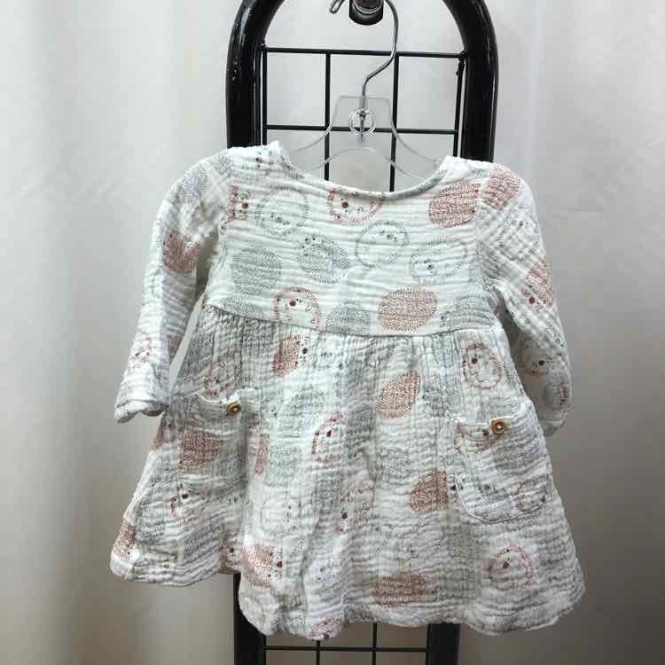 orchestra White Patterned Child Size 6 m Girl's Dress