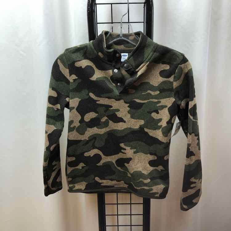 Old Navy Brown Camoflage Child Size 8 Boy's Sweatshirt
