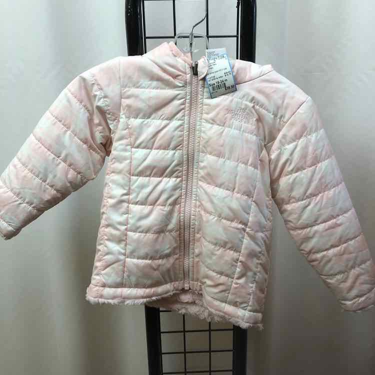 The North Face Pink Plaid Child Size 18-24 m Girl's Outerwear