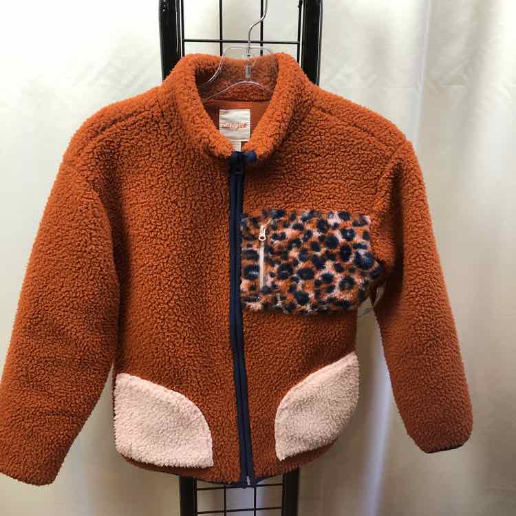 Cat & Jack Rust Solid Child Size 10/12 Girl's Sweatshirt