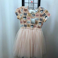 taylor joelle Pink Patterned Child Size 5 Girl's Dress