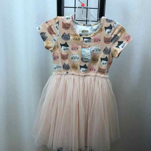 taylor joelle Pink Patterned Child Size 5 Girl's Dress