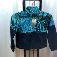 Lilly Pulitzer Navy Patterned Child Size 6/7 Girl's Sweatshirt