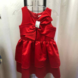 Cat & Jack Red Solid Child Size 10/12 Girl's Dress