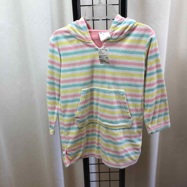 Lilly & Dan Rainbow Stripe Child Size 6/7 Girl's Swimwear
