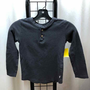 Honest Gray Solid Child Size 7 Boy's Shirt
