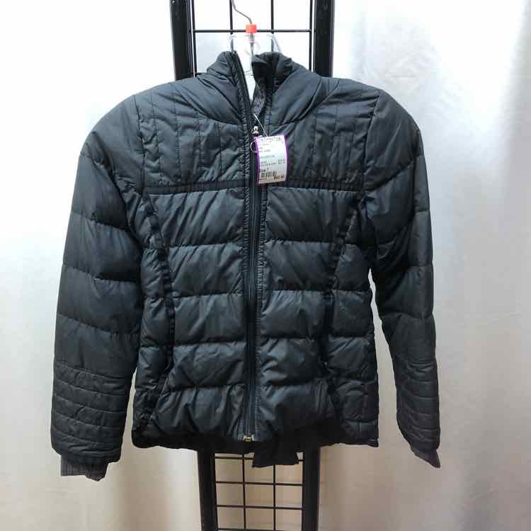 Ivivva Black Quilted Child Size 7 Girl's Outerwear