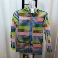Cat & Jack Rainbow Stripe Child Size 10/12 Girl's Outerwear