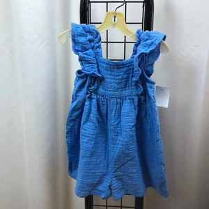 Gap Blue Solid Child Size 3 Girl's Romper