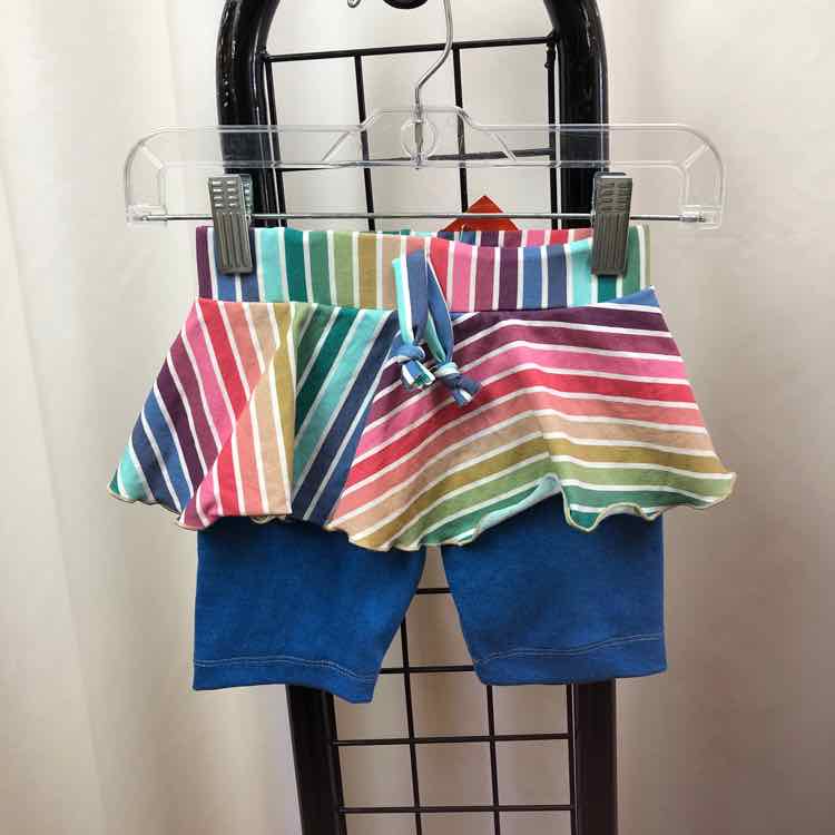 The Teacam Collection Rainbow Stripe Child Size 3 Girl's Shorts