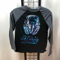 Star Wars Black Cable knit Child Size 7 Boy's Shirt
