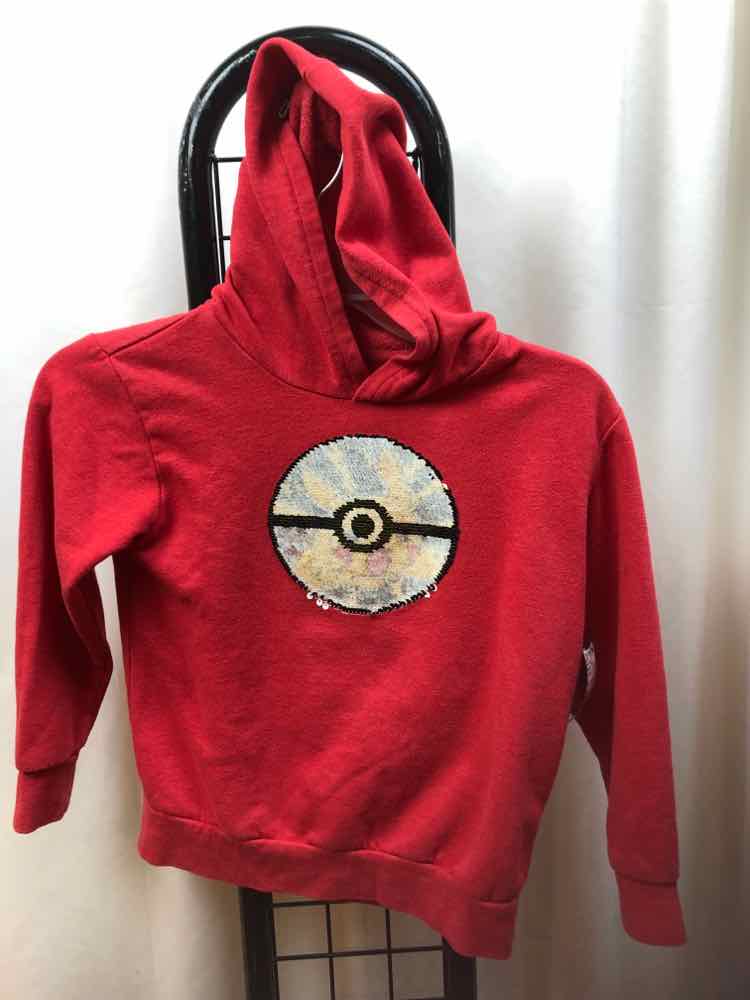 Pokemon Red Sequin Child Size 5/6 Boy's Sweatshirt