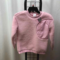 Hanna Andersson Pink Solid Child Size 8 Slim Girl's Sweatshirt