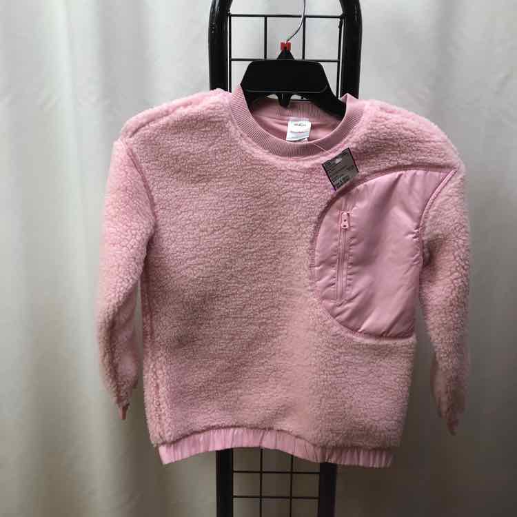 Hanna Andersson Pink Solid Child Size 8 Slim Girl's Sweatshirt