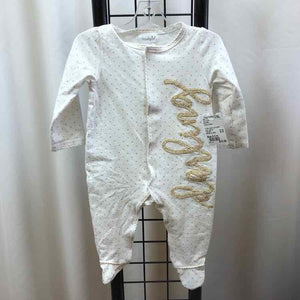 Mud Pie White Dotted Child Size 0-3 m Girl's Outfit