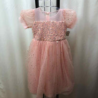 Pink Sequin Child Size 6/7 Girl's Dress