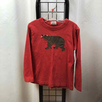 Mini Boden Red Patch Child Size 5/6 Boy's Shirt