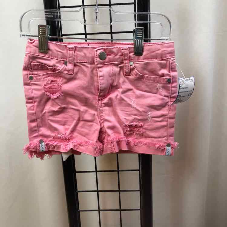 joe's Pink Distressed Child Size 6 Girl's Shorts