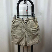 Boden Tan Solid Child Size 7 Boy's Shorts