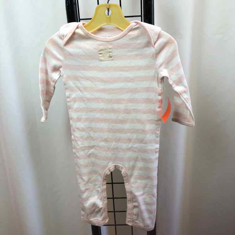 Burt's bees Pink Stripe Child Size 6-9 m Girl's Outfit