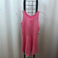 Adidas Pink Heathered Child Size 10/12 Girl's Dress