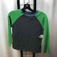 Mini Boden Green Solid Child Size 9/10 Boy's Shirt