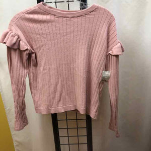 Carter's Pink Stripe Child Size 12 Girl's Sweater